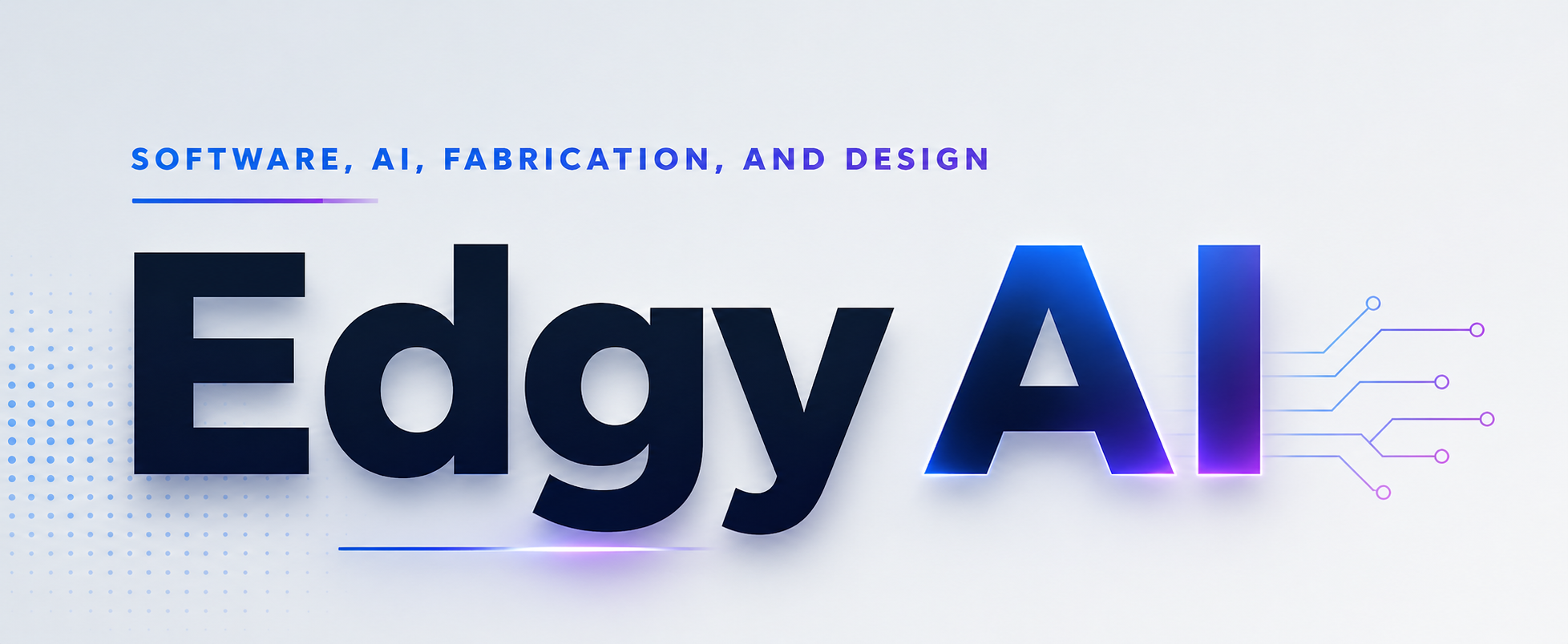 Edgy AI banner